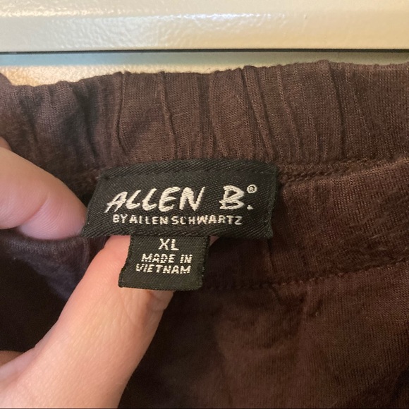 Allen B strapless long maxi dress; colors: brown; size: XL; comfy and stretchy - Picture 9 of 11